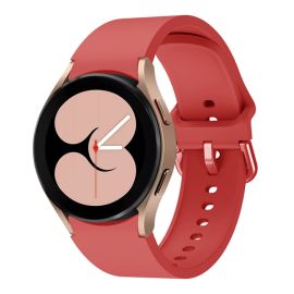 SILIKON-Armband Samsung Galaxy Watch 5 (40mm / 44mm) 5 Pro 45mm rot