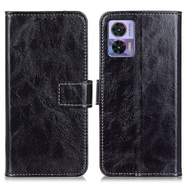 RETRO Wallet Case Motorola Edge 30 Neo schwarz
