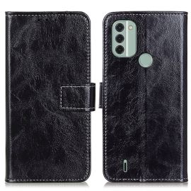 RETRO Wallet Case Nokia C31 schwarz
