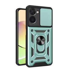 RING CAMERA Cover mit Halterung für Realme C33 grün