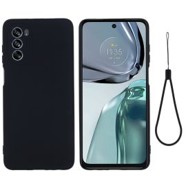 RUBBER Schutzhülle für Motorola Moto G62 5G schwarz