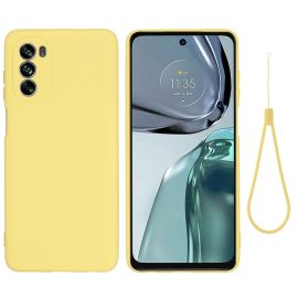 RUBBER Schutzhülle für Motorola Moto G62 5G gelb