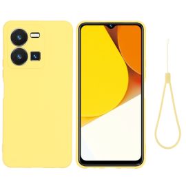 RUBBER Schutzhülle für Vivo Y35 gelb