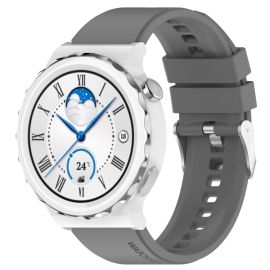 RUBBER Armband Huawei Watch GT 3 Pro 43 mm grau