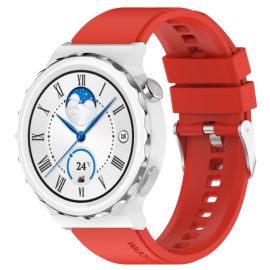 RUBBER Armband Huawei Watch GT 3 Pro 43 mm rot