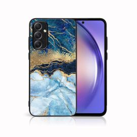 MY ART Schutzhülle Samsung Galaxy A54 5G BLUE MARBLE (141)
