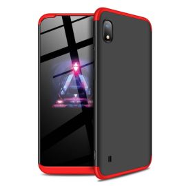 360° Samsung Galaxy A10 Schutzhülle Schwarz-Rot