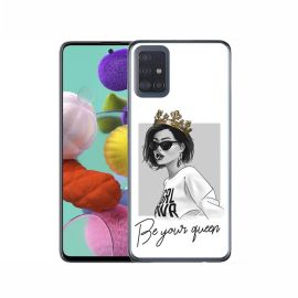 MY ART Schutzhülle Samsung Galaxy A71 QUEEN (139)