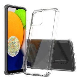 SHOCK Extra strapazierfähige Hülle Samsung Galaxy A03 transparent