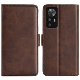 SIDE Wallet Case für Xiaomi 12T / 12T Pro dunkelbraun