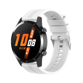SILIKON-Armband Huawei Watch GT 3 46mm / GT 3 SE / GT Runner weiß