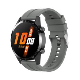 SILIKON-Armband Huawei Watch GT 3 46mm / GT 3 SE / GT Runner grau