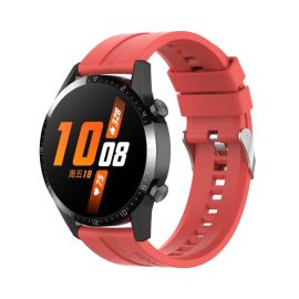 SILIKON-Armband Huawei Watch GT 3 46mm / GT 3 SE / GT Runner rot