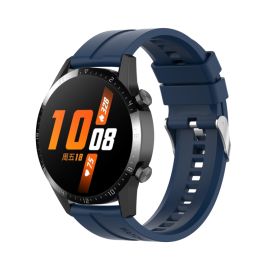 SILIKON-Armband Huawei Watch GT 3 46mm / GT 3 SE / GT Runner dunkelblau