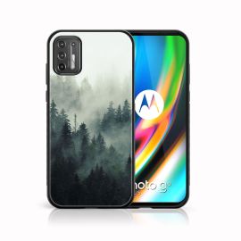 MY ART Silikonhülle Motorola Moto G9 Plus FOREST (003)