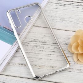 METALLIC Silikonhülle Samsung Galaxy A21 silber