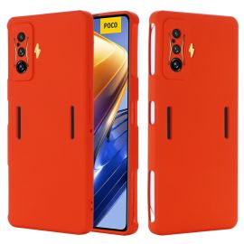 RUBBER Schutzhülle Xiaomi Poco F4 GT rot
