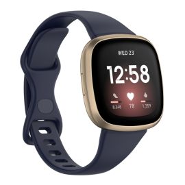 BUTTERFLY Armband für Fitbit Versa 4 / 3 / Fitbit Sense dunkelblau