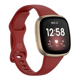 BUTTERFLY Armband für Fitbit Versa 4 / 3 / Fitbit Sense rot
