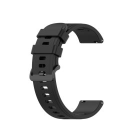 RUBBER Universal Uhrenarmband - Breite 20mm schwarz