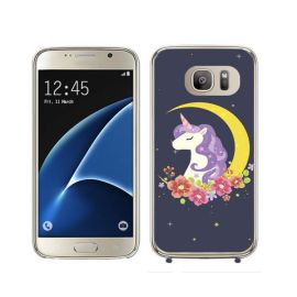 PROTEMIO MY ART kryt Samsung Galaxy S7 Edge UNICORN (031)