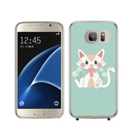 PROTEMIO MY ART kryt Samsung Galaxy S7 Edge CAT (007)