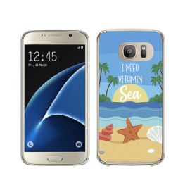 PROTEMIO MY ART kryt Samsung Galaxy S7 Edge VITAMIN SEA (033)
