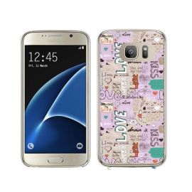 PROTEMIO MY ART kryt Samsung Galaxy S7 Edge WORDS (010)