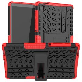 STAND Extra strapazierfähige Hülle Samsung Galaxy Tab A7 Lite rot