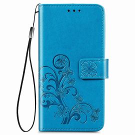 ART Geldbörsenhülle Xiaomi Poco M3 FLOWERS blau
