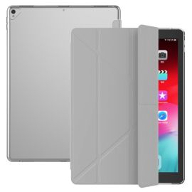 LEATHER Klapphülle für Apple iPad Pro 12.9 (2015 / 2017) grau