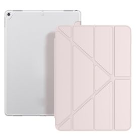 LEATHER Flip Case für Apple iPad Pro 12.9 (2015 / 2017) Hellrosa