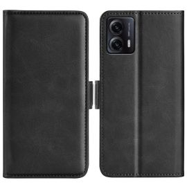 SIDE Wallet Case für Motorola Moto G53 5G schwarz
