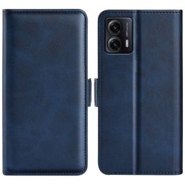 SIDE Brieftasche für Motorola Moto G53 5G blau