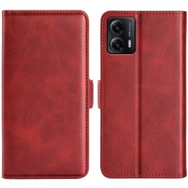 SIDE Wallet Case für Motorola Moto G53 5G rot