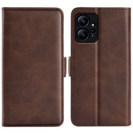 SIDE Wallet Case für Xiaomi Redmi Note 12 dunkelbraun