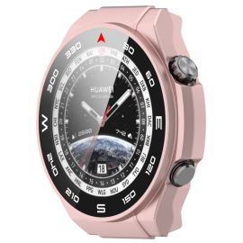 PC VOLLSTÄNDIGE ABDECKUNG Kunststoffabdeckung mit Glas Huawei Watch Ultimate rosa