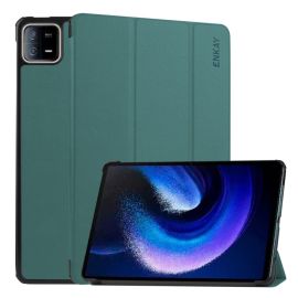 ENKAY LEATHER Flip Case für Xiaomi Pad 6 / Pad 6 Pro grün