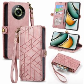 GEOM Wallet Case für Realme 11 Pro 5G rosa