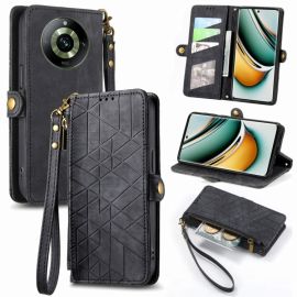 GEOM Wallet Case für Realme 11 Pro 5G schwarz