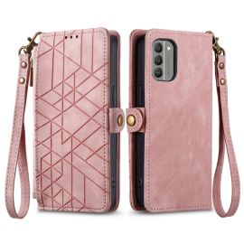 GEOM Wallet Case für Nokia G11 / G21 rosa