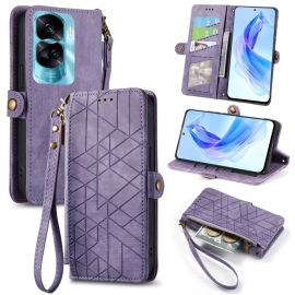 GEOM Wallet Case für Honor 90 Lite 5G lila