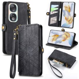 GEOM Wallet Case für Honor 90 5G schwarz
