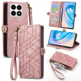GEOM Wallet Case für Honor X8a rosa