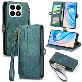 GEOM Wallet Case für Honor X8a grün