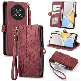 GEOM Wallet Case für Honor Magic4 Pro 5G rot