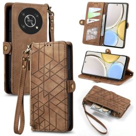 GEOM Wallet Case für Honor Magic4 Pro 5G braun