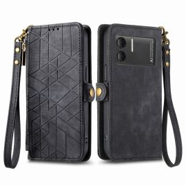GEOM Wallet Case für Doogee X98 / X98 Pro schwarz
