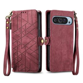 GEOM Wallet Case für Google Pixel 9 rot