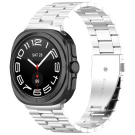 CLASSIC Metallarmband für Samsung Galaxy Watch Ultra / Watch Ultra 2025 Silber